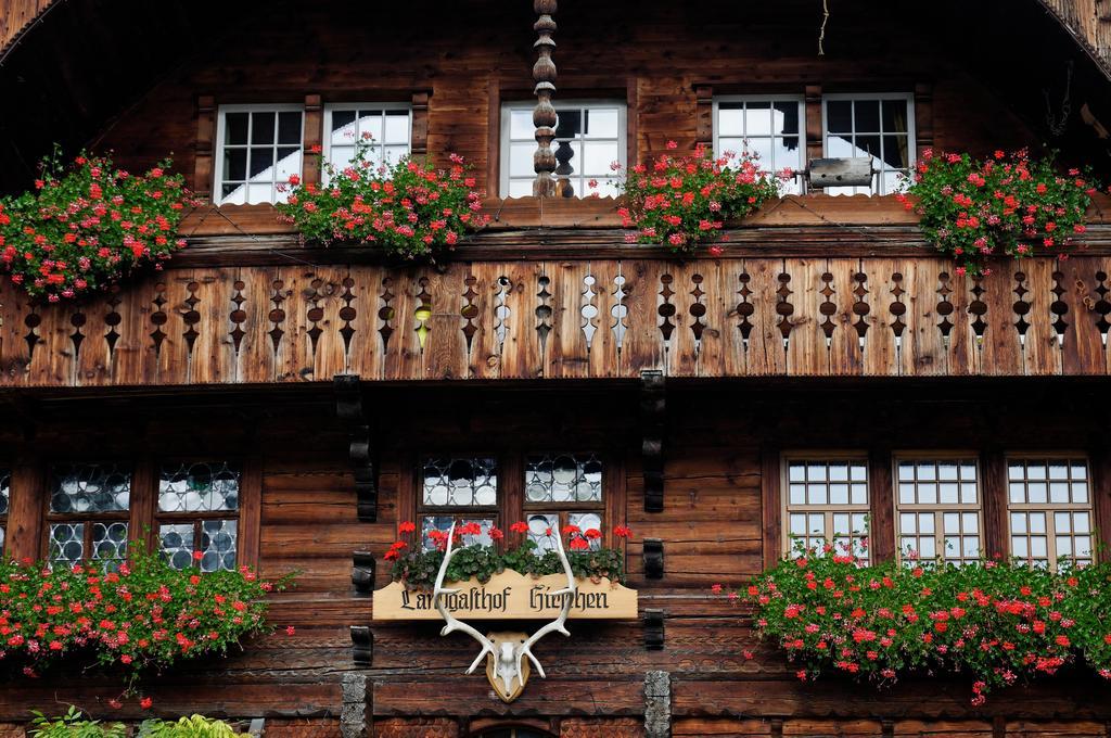 Hotel Restaurant Hirschen Interlaken Exterior foto